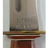 Image 3 : U.S.M.C. COMBAT KNIFE W/ SHEATH
