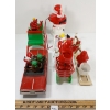Image 4 : LOT OF 5 - SANTA CLAUS COLLECTIBLES - INCL SANTA'S CANDY WAGON