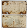 Image 2 : PAIR OF 1954 ONTARIO LICENCE PLATES