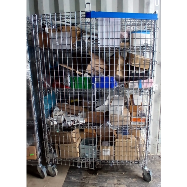 SHELF LOT - INDUSTRIAL CONTENTS - SHELF NOT INCLUDED