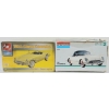 Image 3 : LOT OF 2 - ERTL AMT & MONOGRAM '53 CORVETTE & '55 CHEVY CORVETTE MODEL KITS