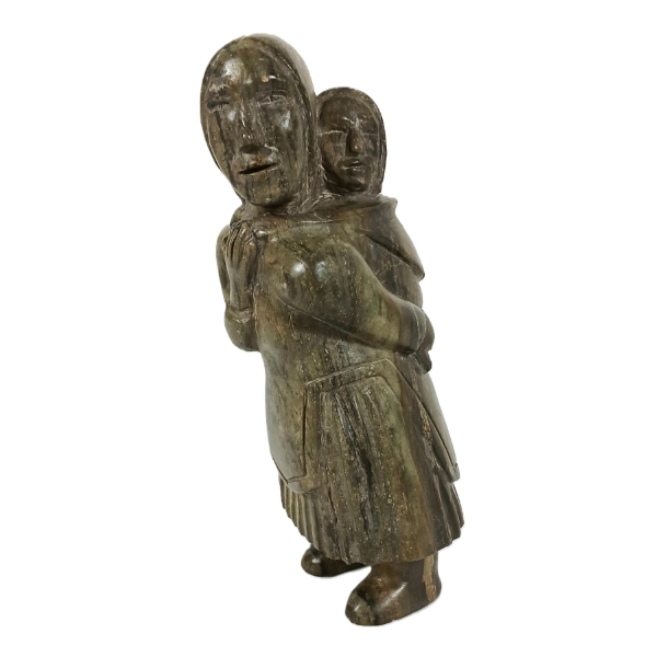 MOTHER & CHILD BY G. TOPIAK - STONE