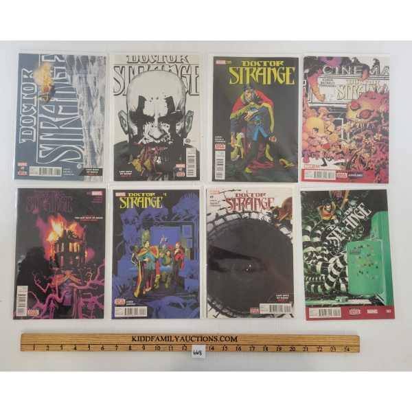 LOT OF 8 - MARVEL DOCTOR STRANGE COMICS