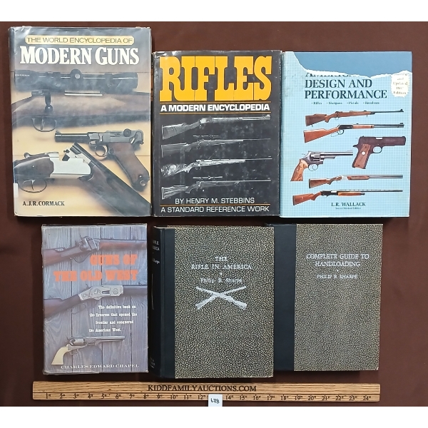 LOT OF 6 - FIREARM / GUNSMITH PUBLICATIONS - INCL "GUNS OF THE OLD WEST," ETC