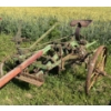 Image 2 : JOHN DEERE HORSE DRAWN RIDING PLOW - 2 FURROW W/ TONGUE