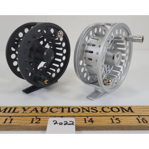 LOT OF 2 - SOUGAYILANG FLY FISHING REELS 