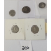 Image 2 : LOT OF 5 - MISC COINS - INCL ROME