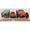 Image 3 : LOT OF 3 - GAMA TIN FRICTION TRUCK, TONKA TRAILER & RACE CAR MODEL