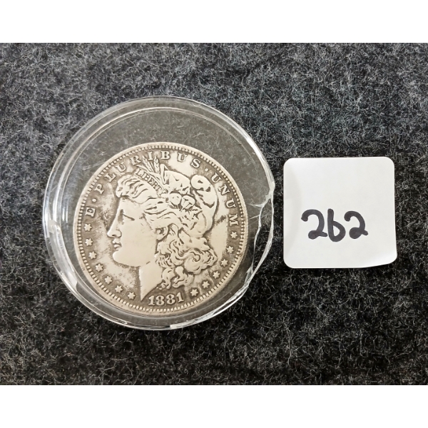 1881 US MORGAN DOLLAR