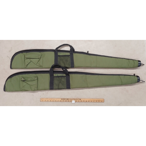 LOT OF 2 - SOFT LONG GUN CASES