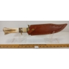 Image 4 : PAL 2000 DAMASCUS HAND MADE HUNTING KNIFE W/ SHEATH