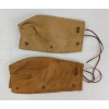 Image 2 : LOT OF 2 - WWII CDN & BRITISH ENFIELD RIFLE BREECH COVERS - INCL W.M. CO. LTD
