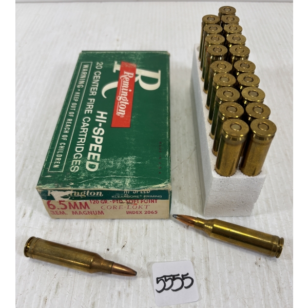 AMMO: 40 X MIXED 6.5 REM MAG - 120 GR