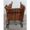Image 6 : CHILD'S ADJUSTABLE WICKER SLEIGH