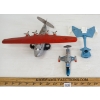 Image 3 : LOT OF 3 - TIN, DIECAST & PRESSED STEEL AIRCRAFT MODELS - INCL DINKY TOYS & JAPAN MFG