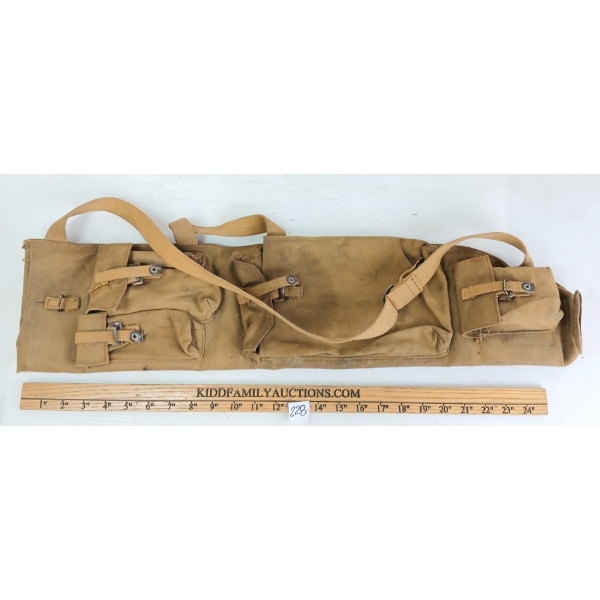 1945 CDN BREN HOLDALL - INCL BREN OIL BOTTLE 