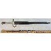 Image 3 : 1891 GERMAN MAUSER RIFLE BAYONET W/ SCABBARD 