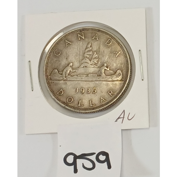 1936 CDN SILVER DOLLAR