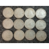 Image 1 : LOT OF 12 - 1951-1966 CDN 10 CENT COINS