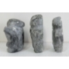 Image 3 : LOT OF 3 - STANDING FIGURES BY JOHN KAVIK(1897 - 1993) - STONE