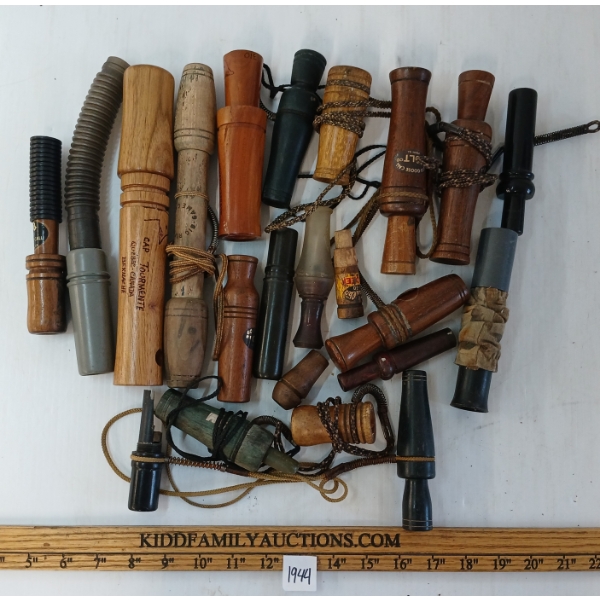 QTY OF DUCK, GOOSE & DEER CALLS