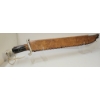 Image 2 : FILLIPINO EAGLE HEAD GAYANG W/ LEATHER SCABBARD
