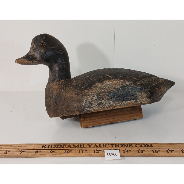 DECOY DUCK - SIGNED R.S.D.