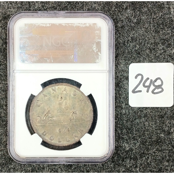 1938 CDN SILVER DOLLAR