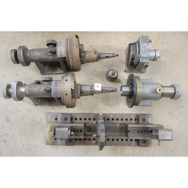 LOT OF 5 - RADIUS ANGLE DRESSERS & MACHINING EQUIPMENT