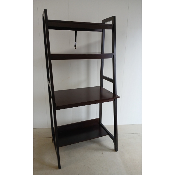 LADDER SHELF - WALNUT VENEER FINISH