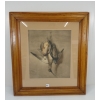 Image 1 : BIRD STUDY BY M.M. HARRIS - FRAMED WATERCOLOUR