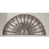 Image 2 : HAND FORGED WROUGHT IRON FANLIGHT TRANSOM GRILLE