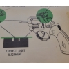 Image 2 : GUN RANGE PISTOL AIMING SIGN - FRAMED