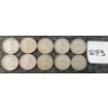 Image 2 : LOT OF 10 - 1952-1962 CDN 10 CENT COINS