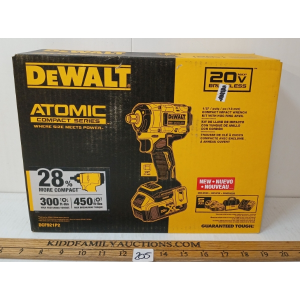 DEWALT 1/2" COMPACT IMPACT WRENCH