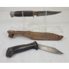 Image 2 : LOT OF 2 - BREMIER GERMAN SOLINGEN KNIFE W/ SHEATH & NORMARK FOLDING KNIFE