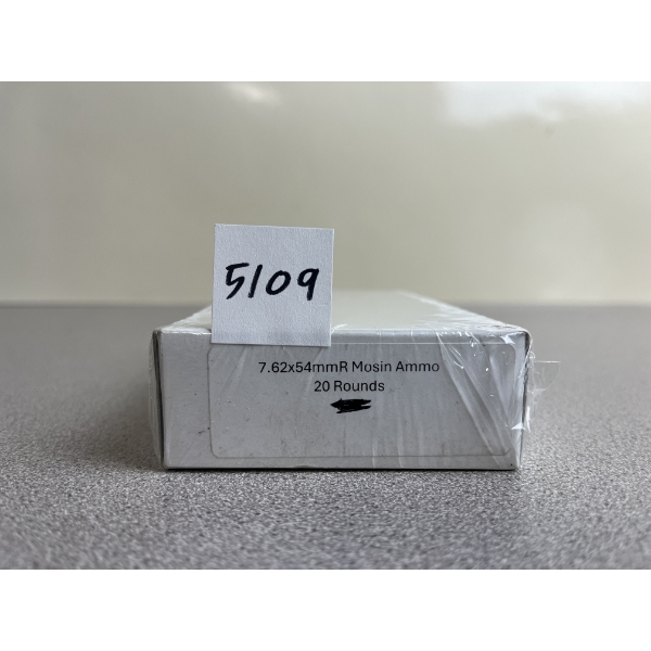 AMMO: 20X 7.62X54 R - SEALED