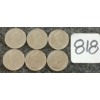 Image 3 : 7LBS OF CDN 10 CENT COINS - MIXED YEARS POST 1968