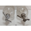 Image 5 : LOT OF 2 - G. FAUMAN - CLEAR ACID-ETCHED - SELTZER BOTTLES