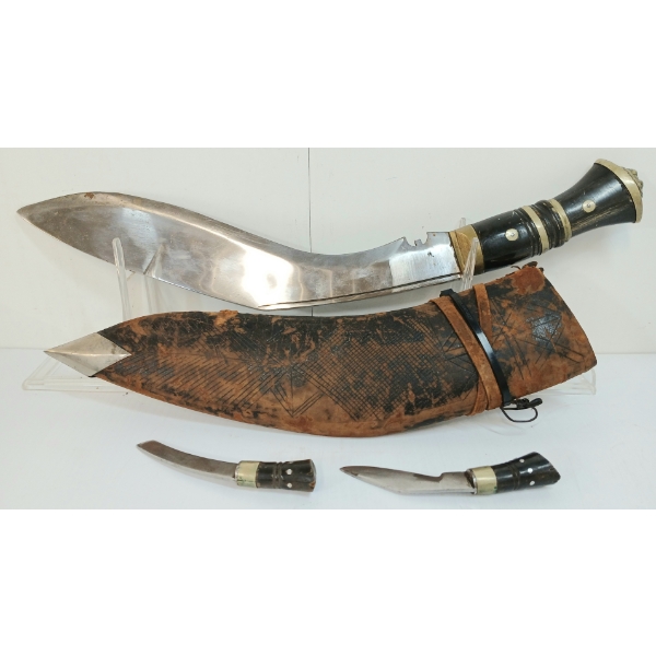 INDIAN KUKRI KNIFE W/ SHEATH