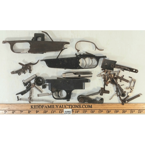 JOB LOT - FIREARM PARTS - INCL MANLICHER CARCANO, BAIKAL IJ58 & MAHELY .22LR SA