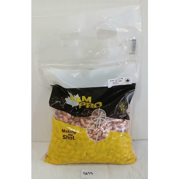 BULLETS: 1000X CAMPRO 9MM - 124GR - FCP RN