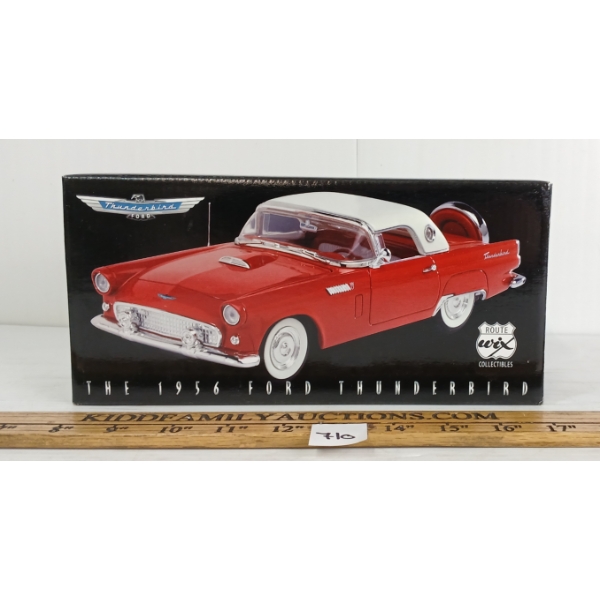 WIX DIECAST 1956 THUNDERBIRD FORD MODEL