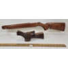 Image 1 : LOT OF 2 - UNMARKED BUTT STOCK & FULL WOOD STOCK