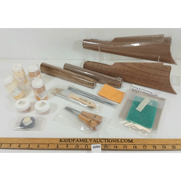 QTY OF WINCHESTER 98/94 STOCKS FINISHING KIT