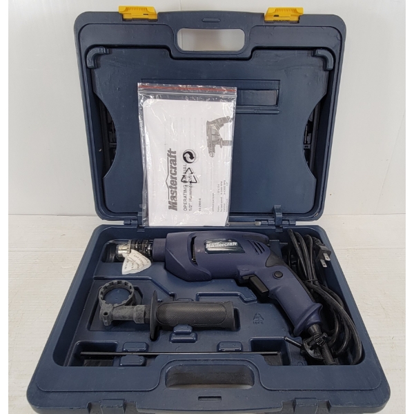MASTERCRAFT 1/2IN HAMMER DRILL W/ BITS