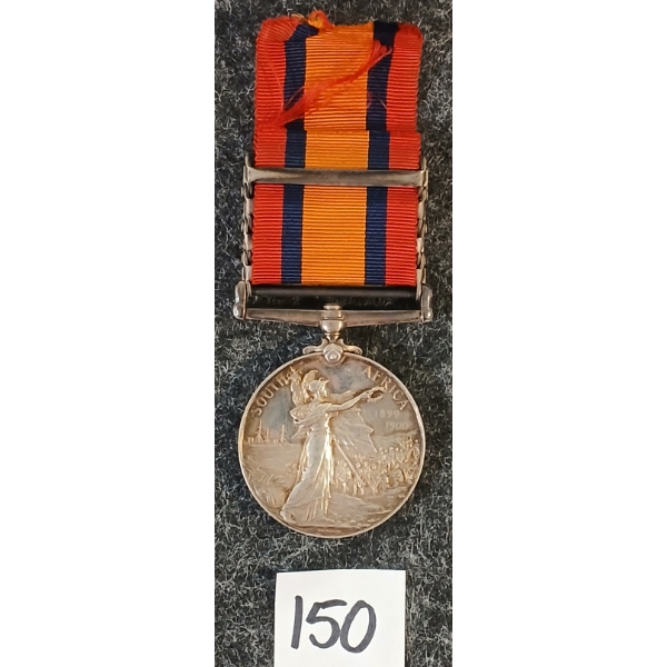 SOUTH AFRICAN SECOND BOER WAR MEDAL - 2809 PTE. H.C. MC'CABE, 2: R. SCOTS FUS: