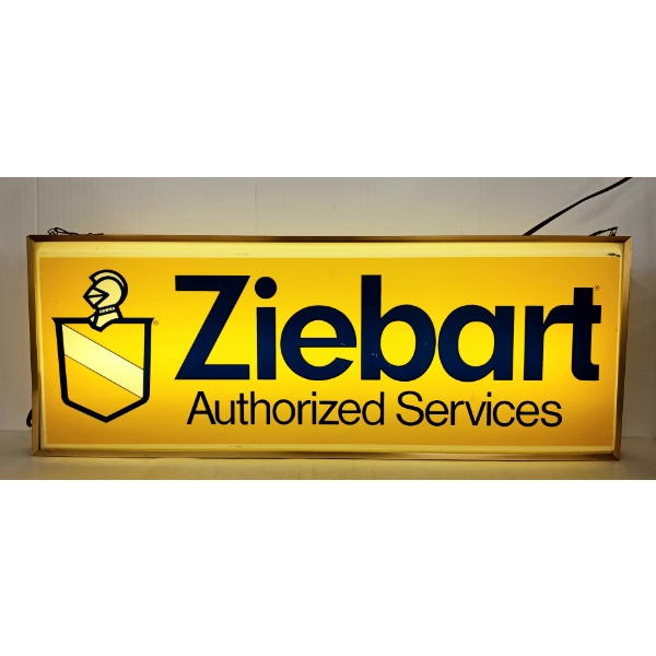 ZIEBART AUTHORIZED SERVICES LIGHTUP STOREFRONT SIGN