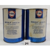 Image 3 : LOT OF 2 - FINA SHIELD NON-DETERGENT MOTOR FIBRE OIL QT CANS