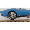 Image 5 : FRANKLIN MINT DIECAST '68 CHEVROLET CORVETTE - 1:24 SCALE